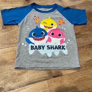 Brand New Baby Shark cotton t-shirt 2T